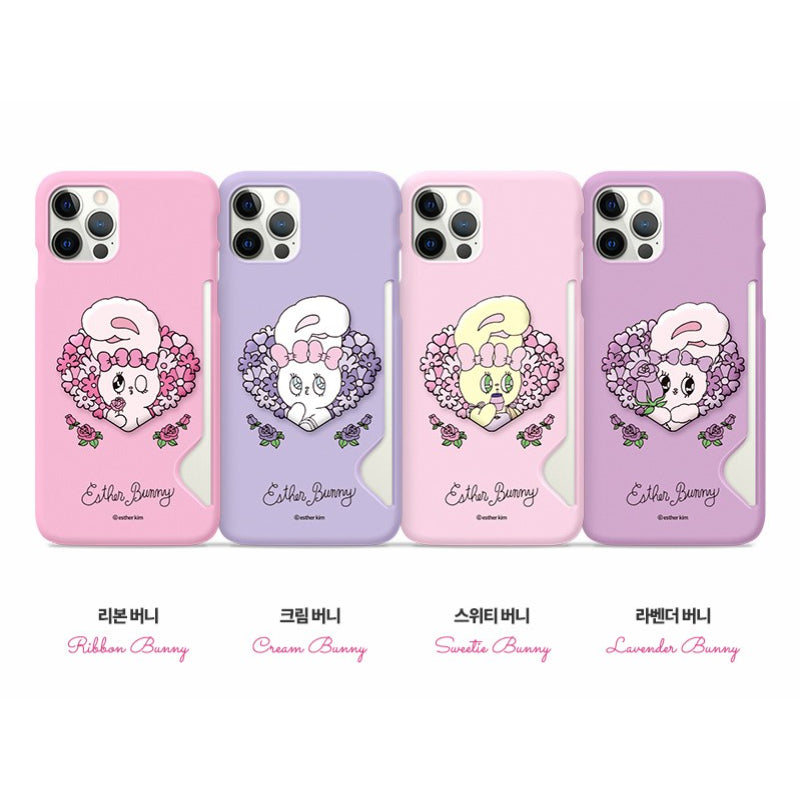 Esther Bunny - Smart Tok Card Phone Case - Flower Series