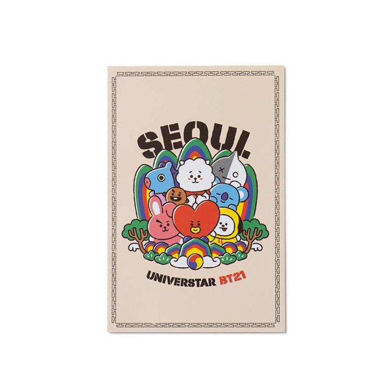 BT21 - City Edition Postcard Set