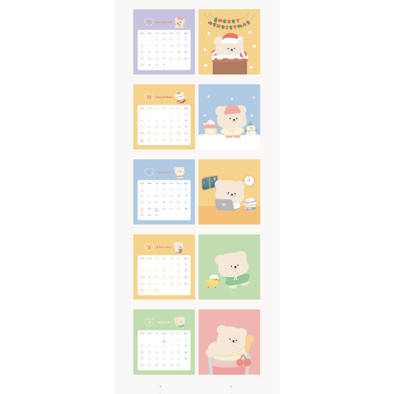 Jelly Crew x Bamtoree Store - 2023 Desk Calendar