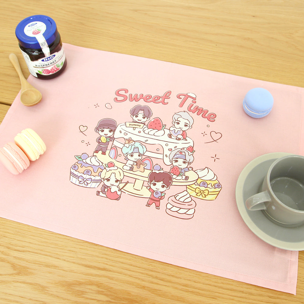 BTS - TinyTAN Sweet Time Kitchen Fabric