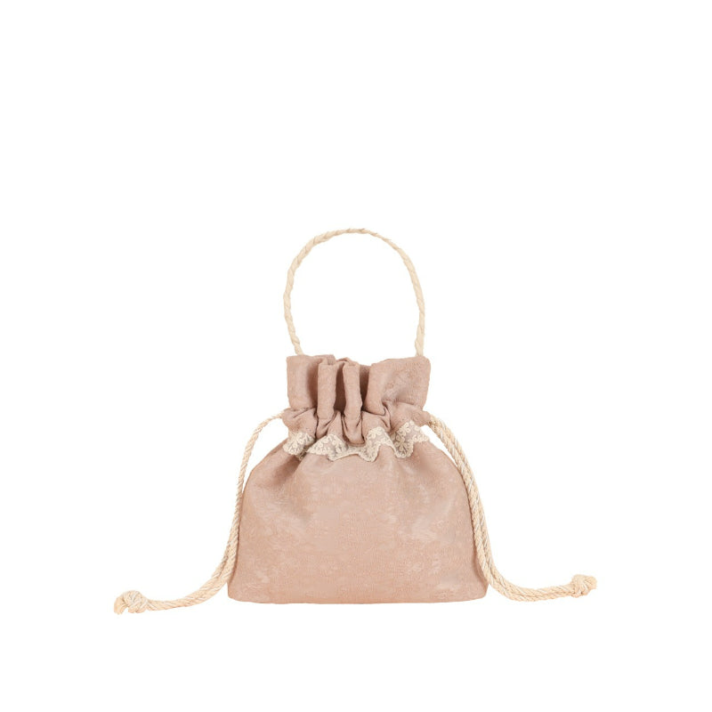 Ovuni - Lace Drawstring Bag