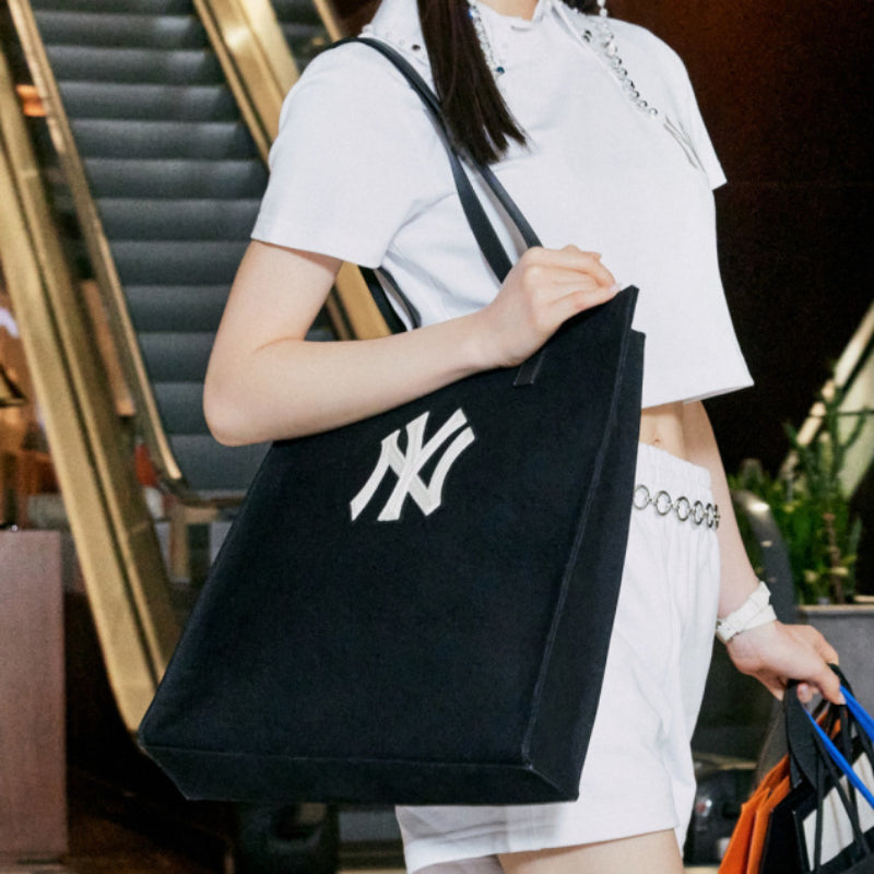 MLB Korea - Gradient Monogram Coated Canvas Large Tote Bag – Harumio
