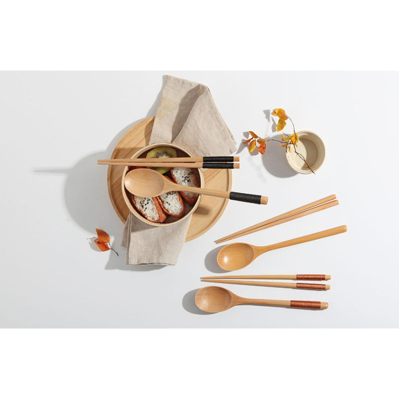 Ggumigga - Camper Wind Wood Cutlery Set