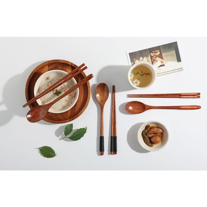 Ggumigga - Camper Wind Wood Cutlery Set