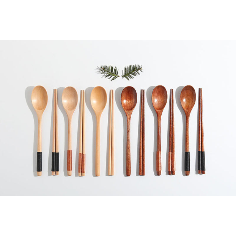 Ggumigga - Camper Wind Wood Cutlery Set