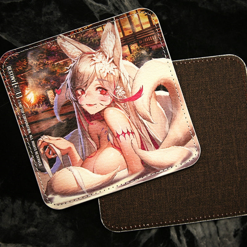 Destiny Child - Hot Spring Leather Coaster