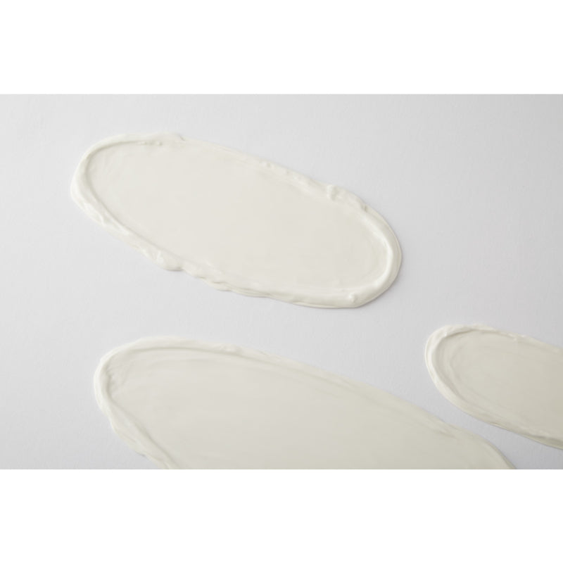 Chaora - White Memories Oval Plate (S)