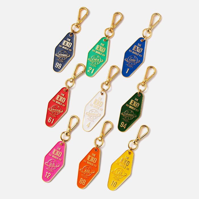 EXO - Hotel Key Ring