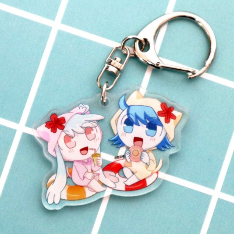 Hero Demon King Spaceman - Double-sided Acrylic Keyring