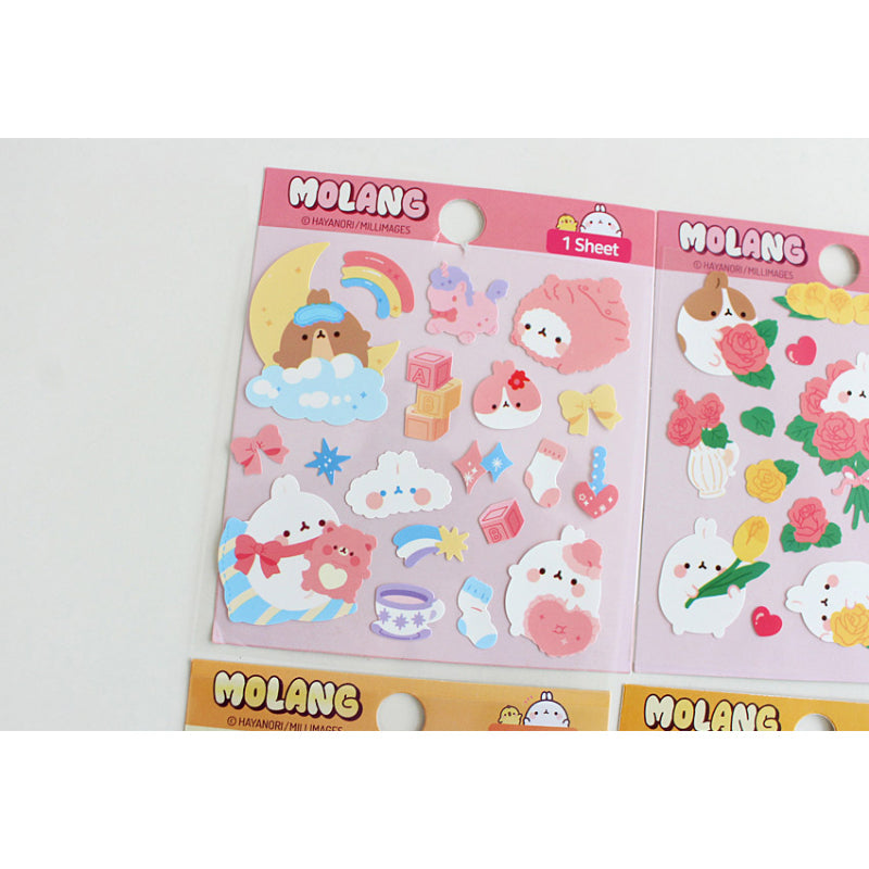 Molang - Diary Deco Stickers