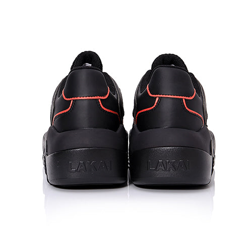 Lakai - Hati Graffiti Shoes - Black Red Rose