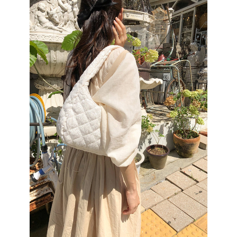 Ovuni - Quilted Hobo Bag