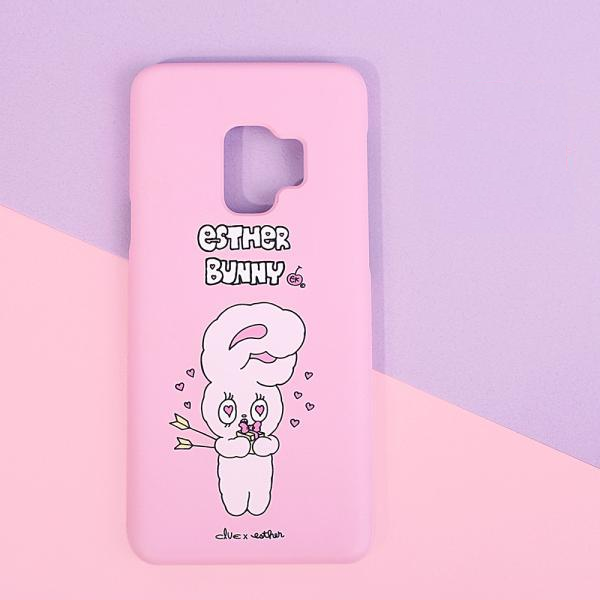 Clue X Esther Bunny - Shy Esther Bunny Hard Phone Cover for Galaxy 9