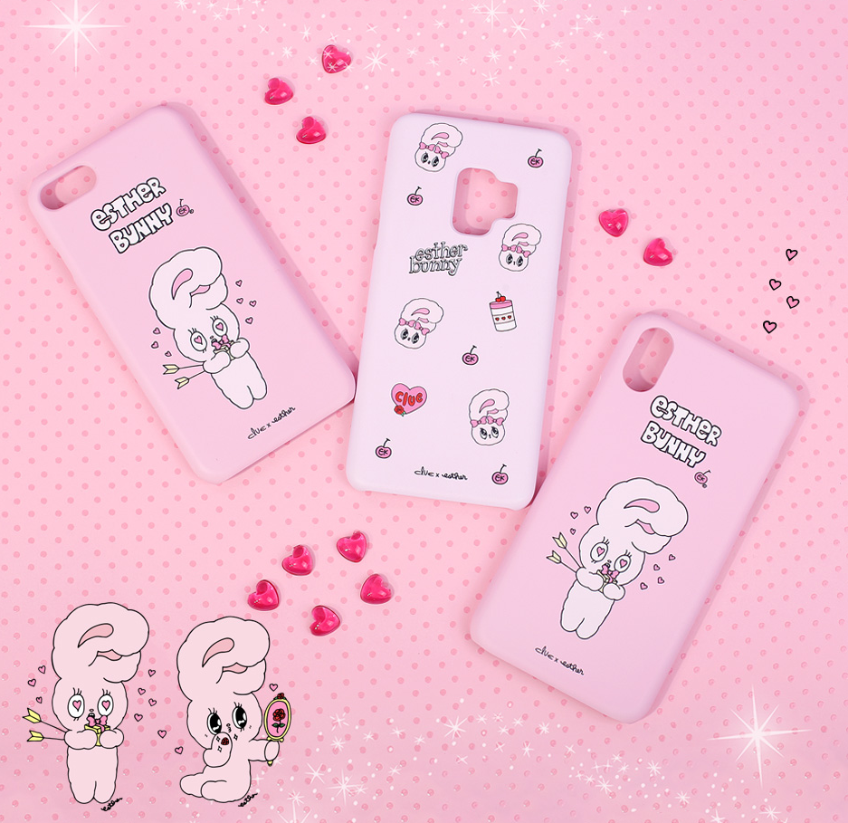 Clue X Esther Bunny - Shy Esther Bunny Hard Phone Cover for Galaxy 9