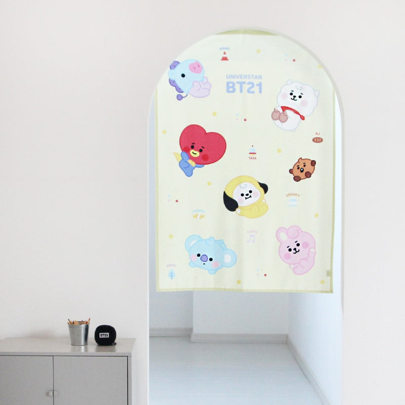 NARA HOME DECO X BT21- Shooting Star Door Curtain Poster