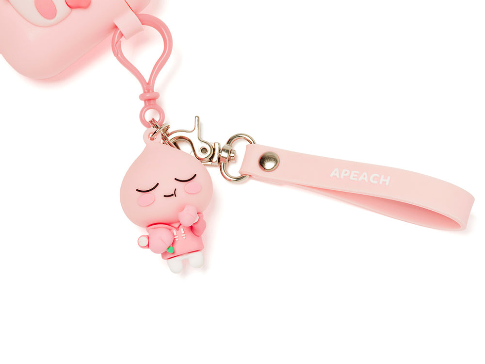 Kakao Friends - Apeach AirPod Figure Keyring