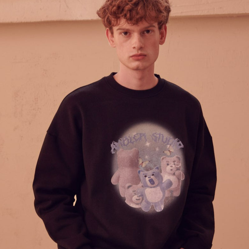 Bellygom x Ambler - Space Bellygom Unisex Overfit Sweatshirt