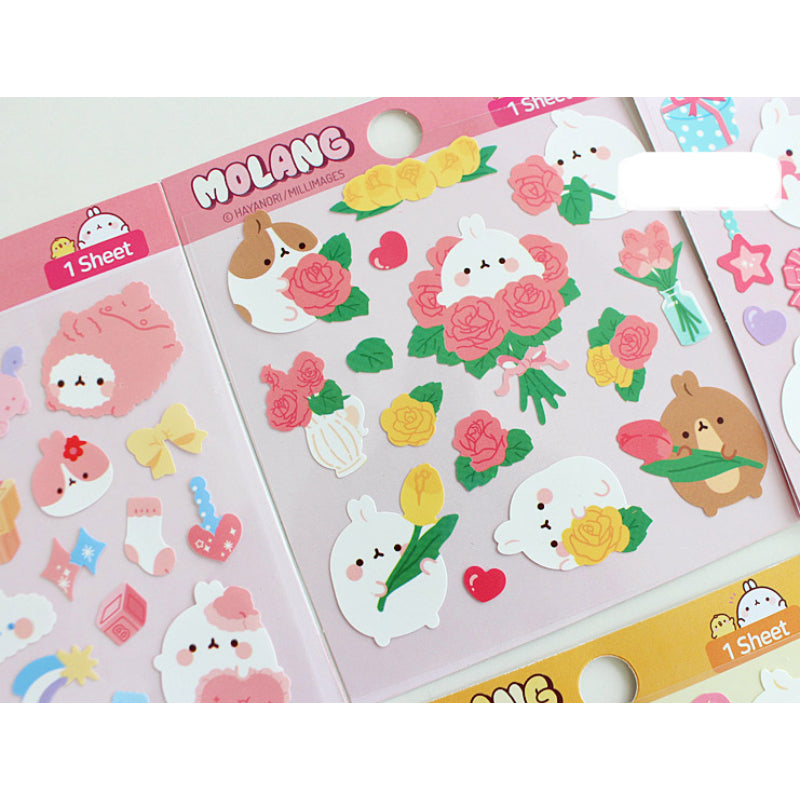 Molang - Diary Deco Stickers