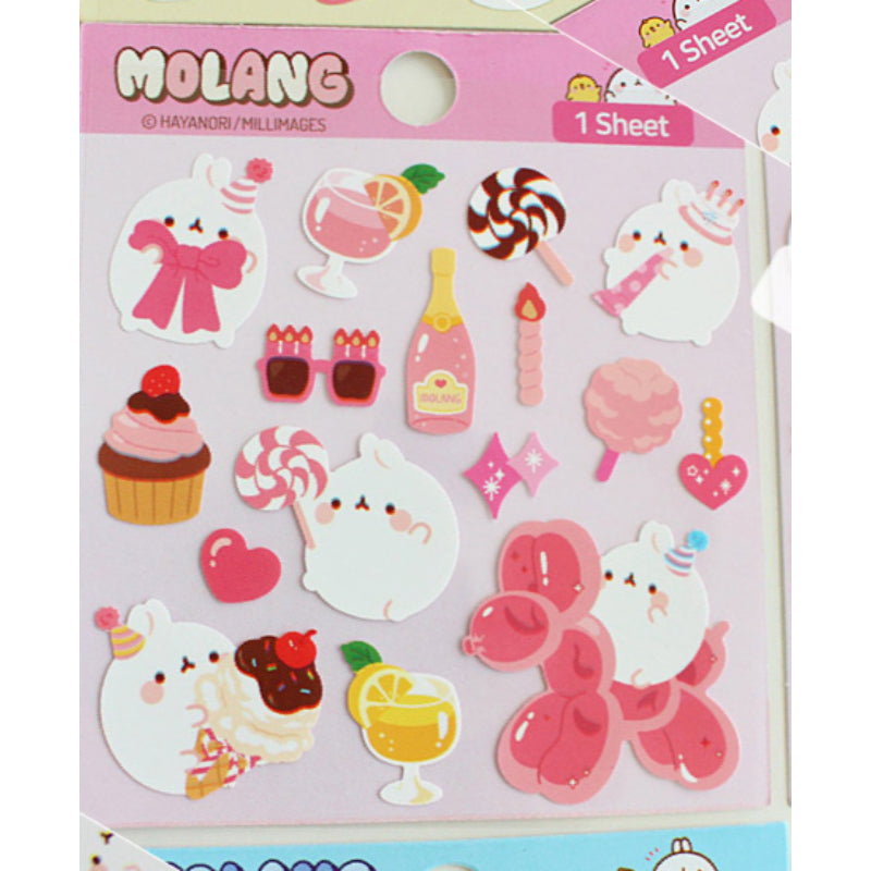 Molang - Diary Deco Stickers