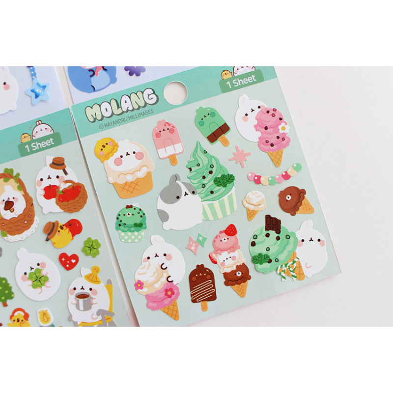 Molang - Diary Deco Stickers