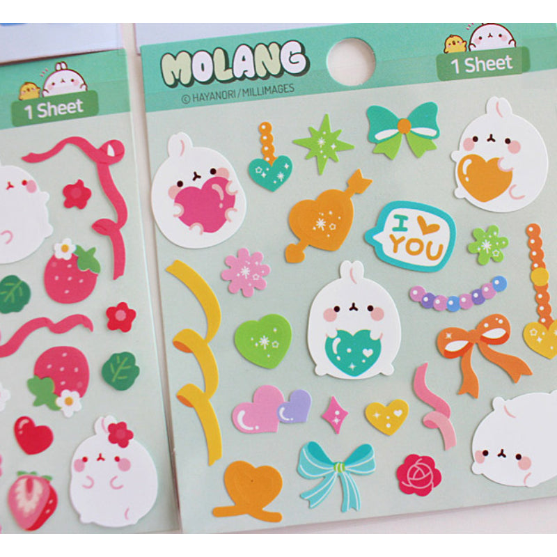 Molang - Diary Deco Stickers