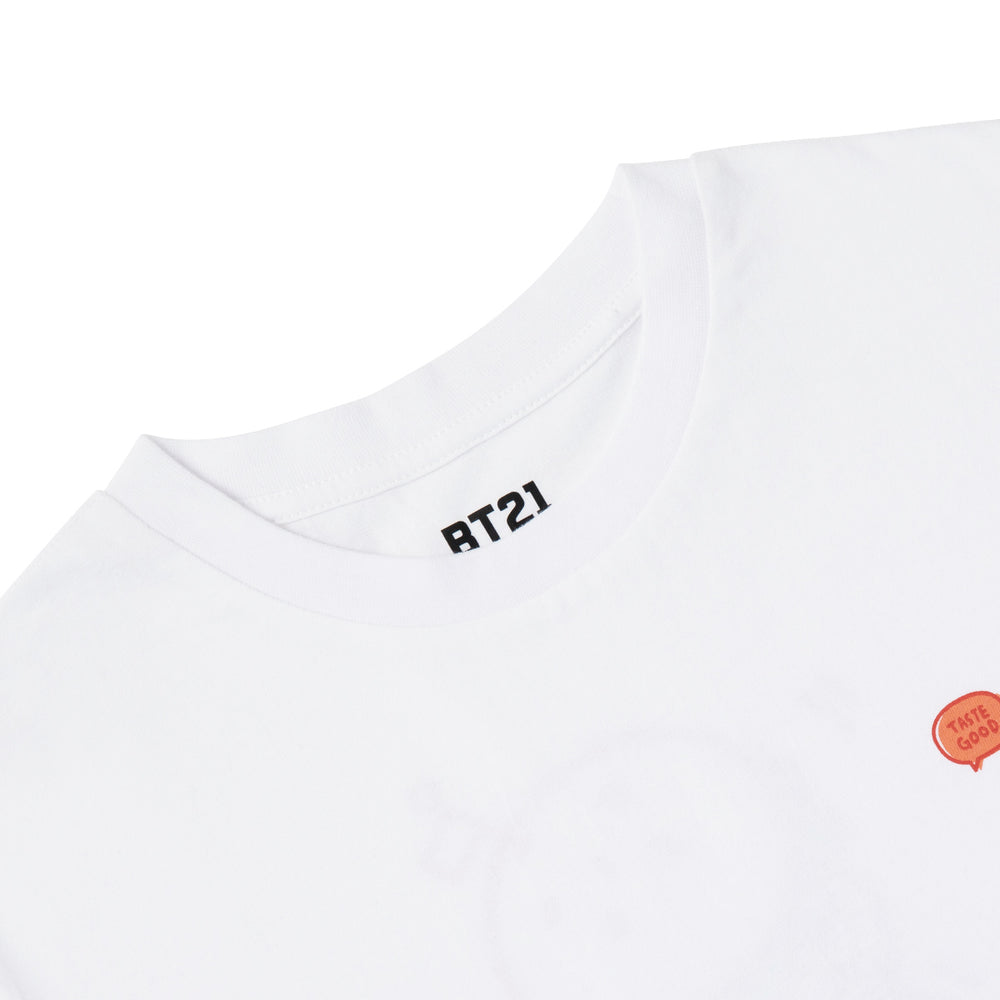 BT21 - BITE - Fast Food - Short Sleeve Polo T-shirt - Shooky