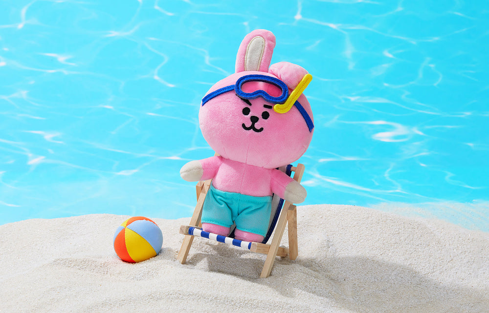 BT21 - Bon Voyage Standing Doll (15cm) - Cooky