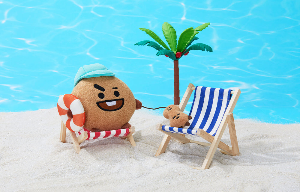 BT21 - Bon Voyage Standing Doll (15cm) - Shooky