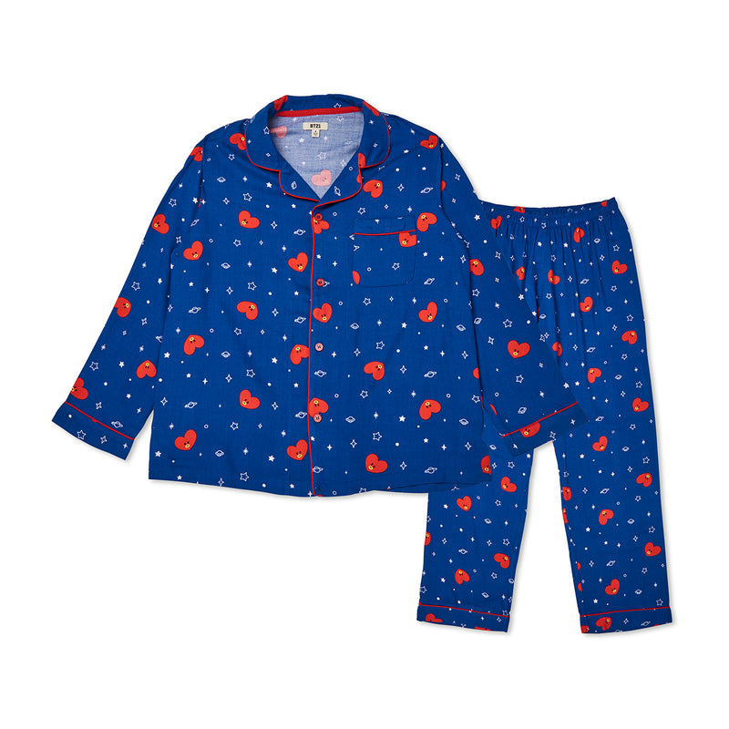 BT21 Pattern Pajama Set Tata Harumio