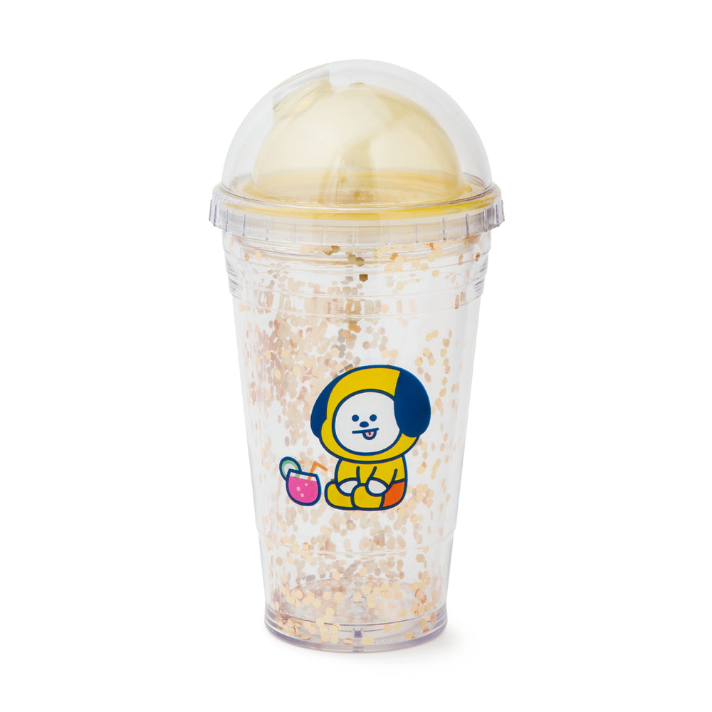 BT21 - Bon Voyage Ice Glitter Tumbler - Chimmy