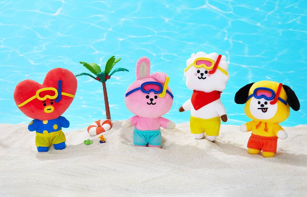 BT21 - Bon Voyage Standing Doll (15cm) - RJ