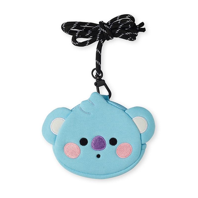 BT21 - Baby Strap Face Pouch Set