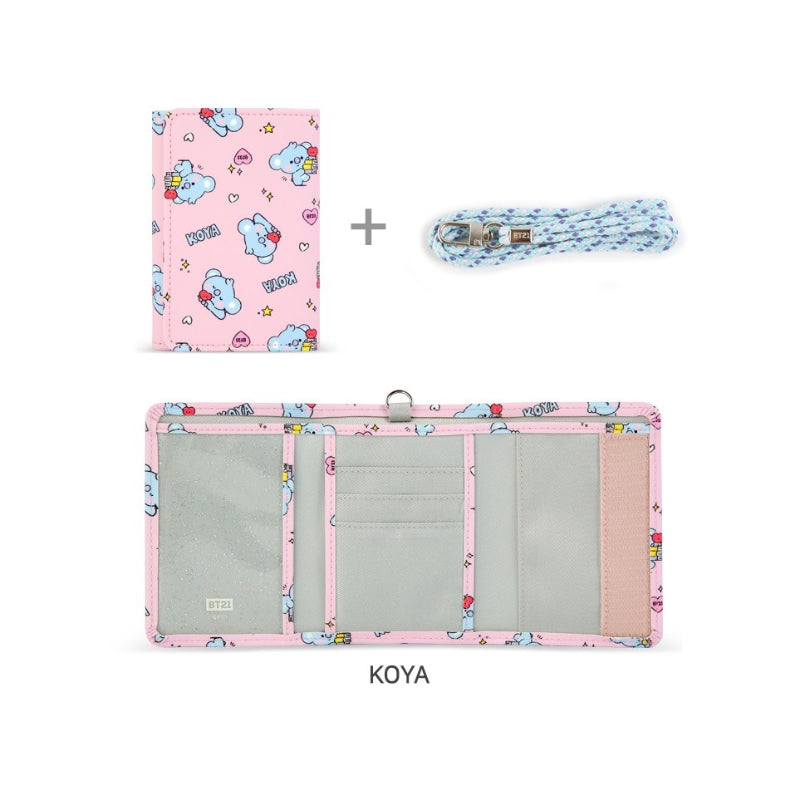 BT21 x Monopoly - Baby Velcro Wallet LITTLE BUDDY