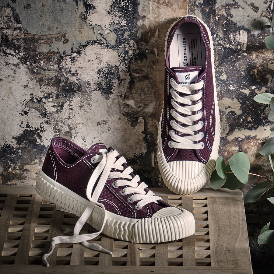 EXCELSIOR BOLT Low-Top 195 - Cherry Maroon