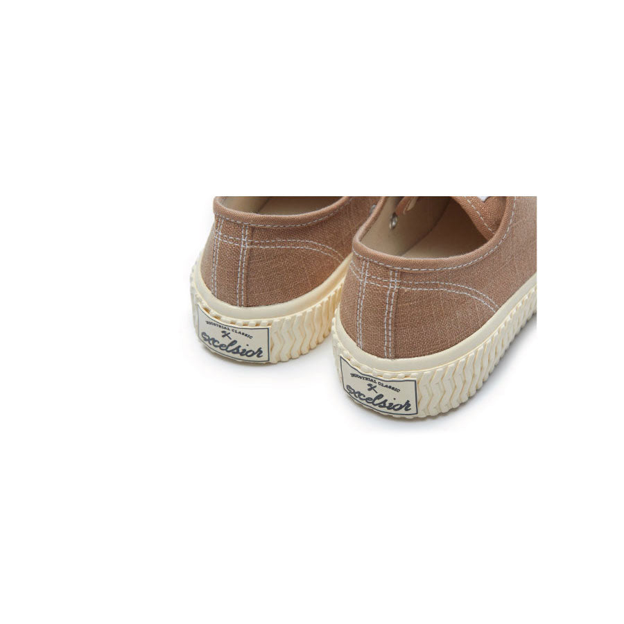 EXCELSIOR BOLT Low-Top Linen - Brown