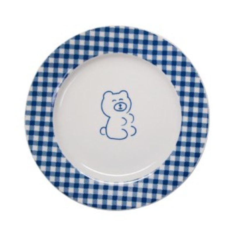 1537 - Teddy and Lucy Plate