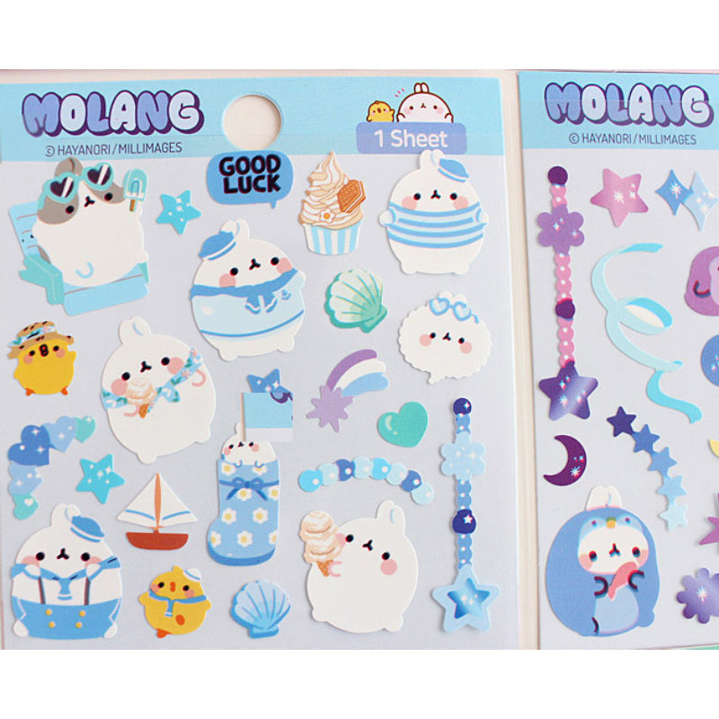 Molang - Diary Deco Stickers