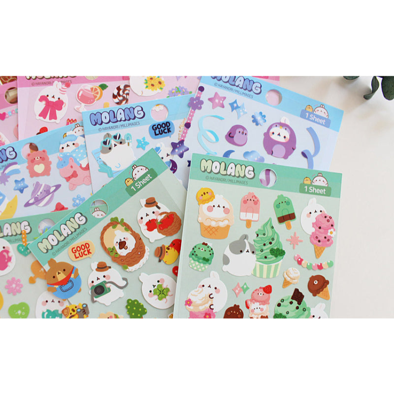 Molang - Diary Deco Stickers