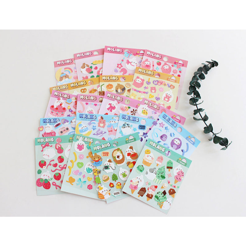 Molang - Diary Deco Stickers