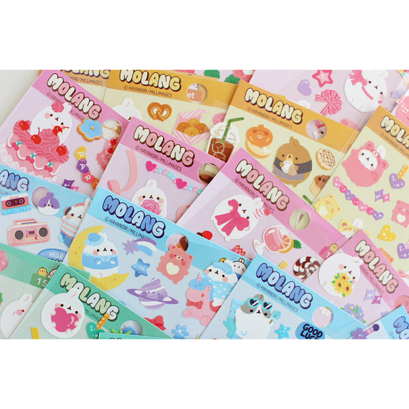 Molang - Diary Deco Stickers