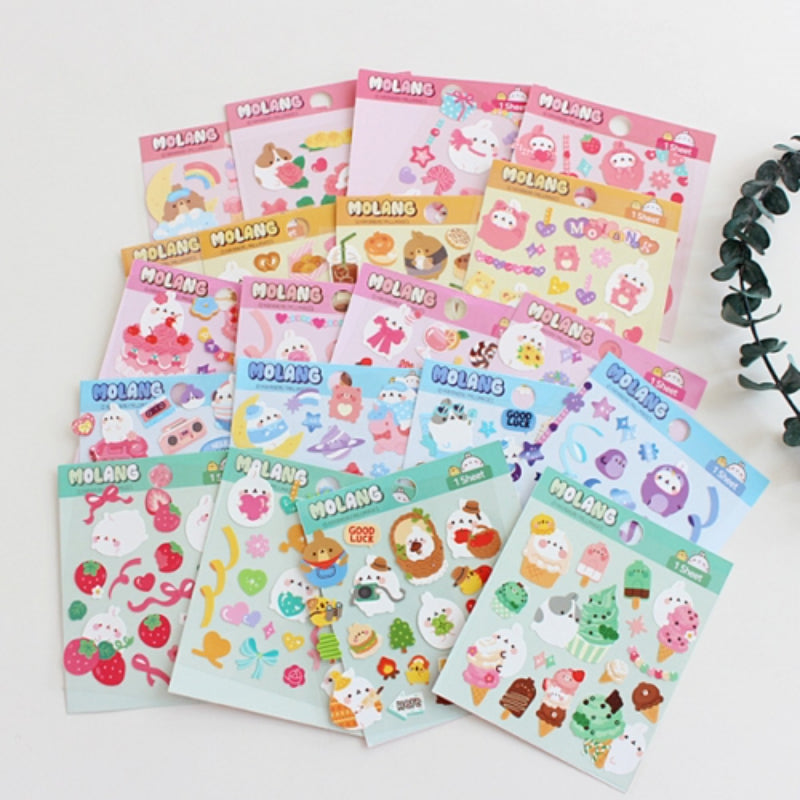 Molang - Diary Deco Stickers