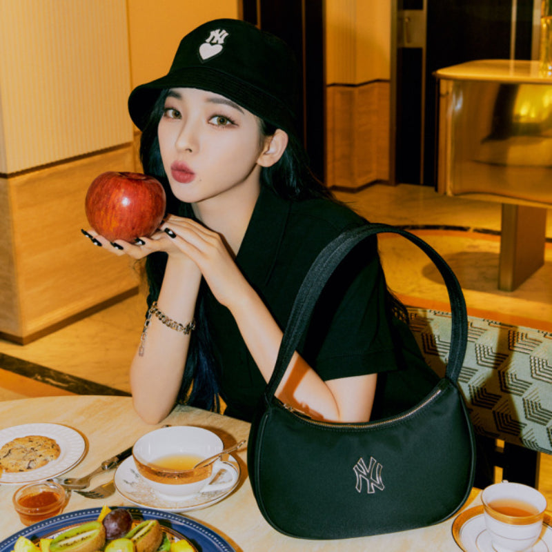 MLB Korea - Monogram Ripstop Nylon Mini Crossbody Bag – Harumio