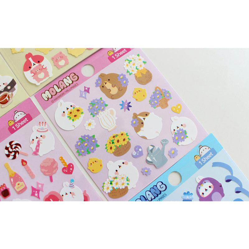 Molang - Diary Deco Stickers