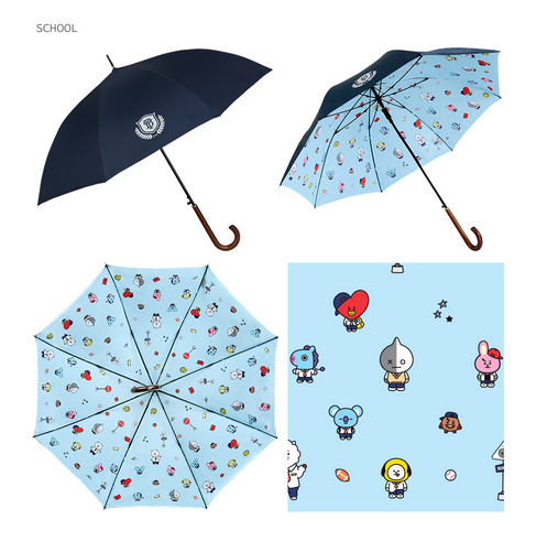 BT21 x Monopoly - Double Layer Automatic Long Umbrella