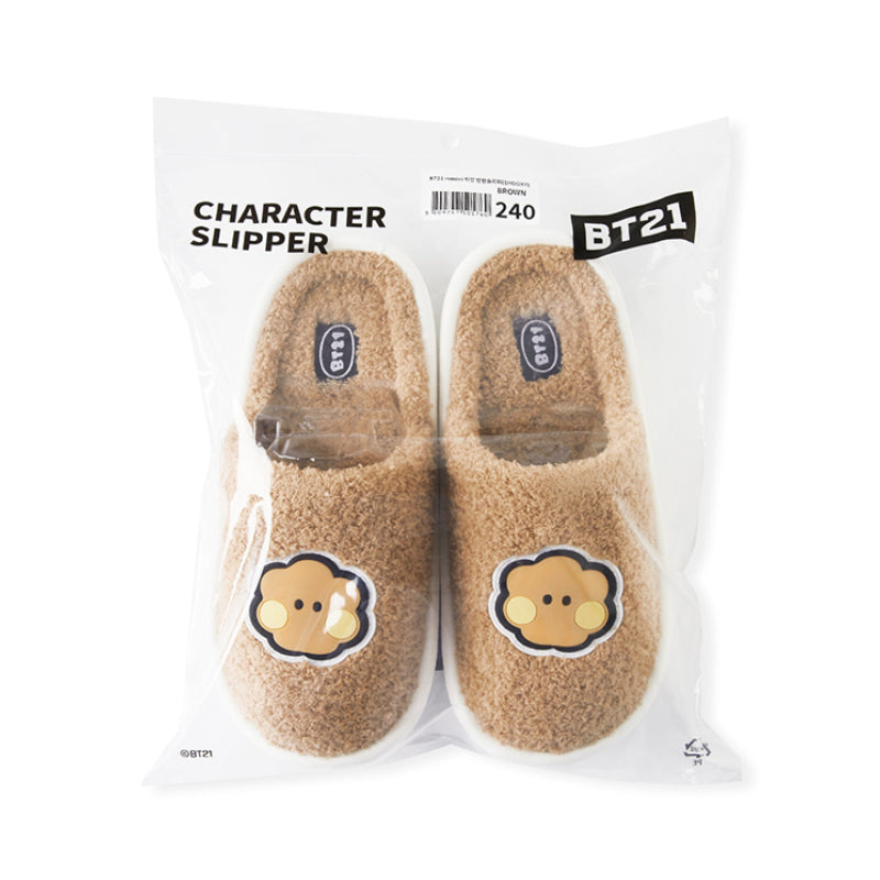 BT21 - Minini Big Face Boucle Slippers