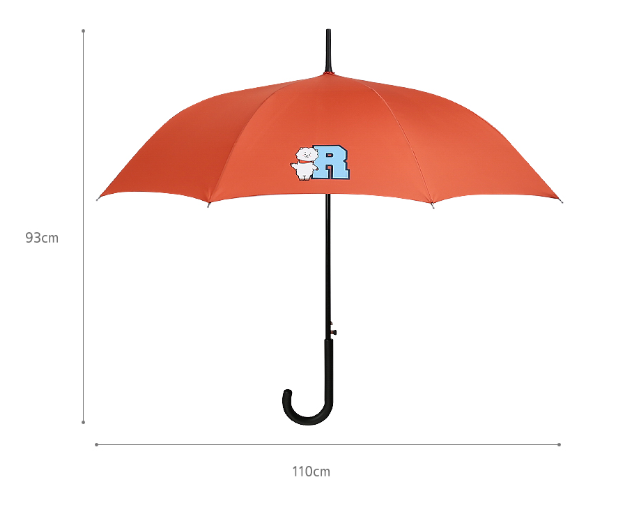 BT21 x Monopoly - Emblem Automatic Long Umbrella