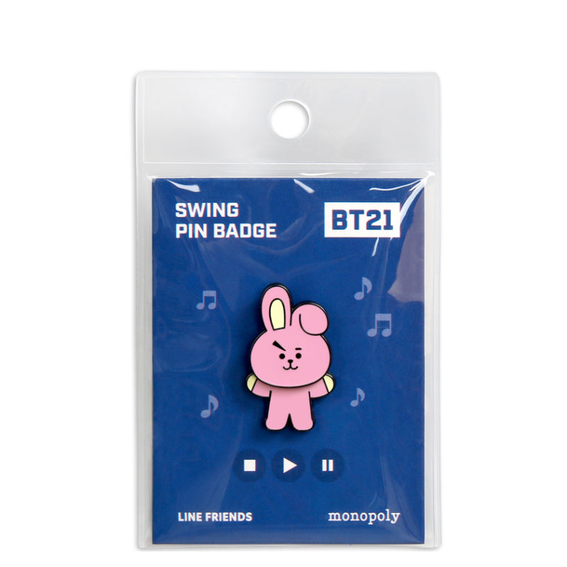 Monopoly x BT21 - Swing Pin Badge