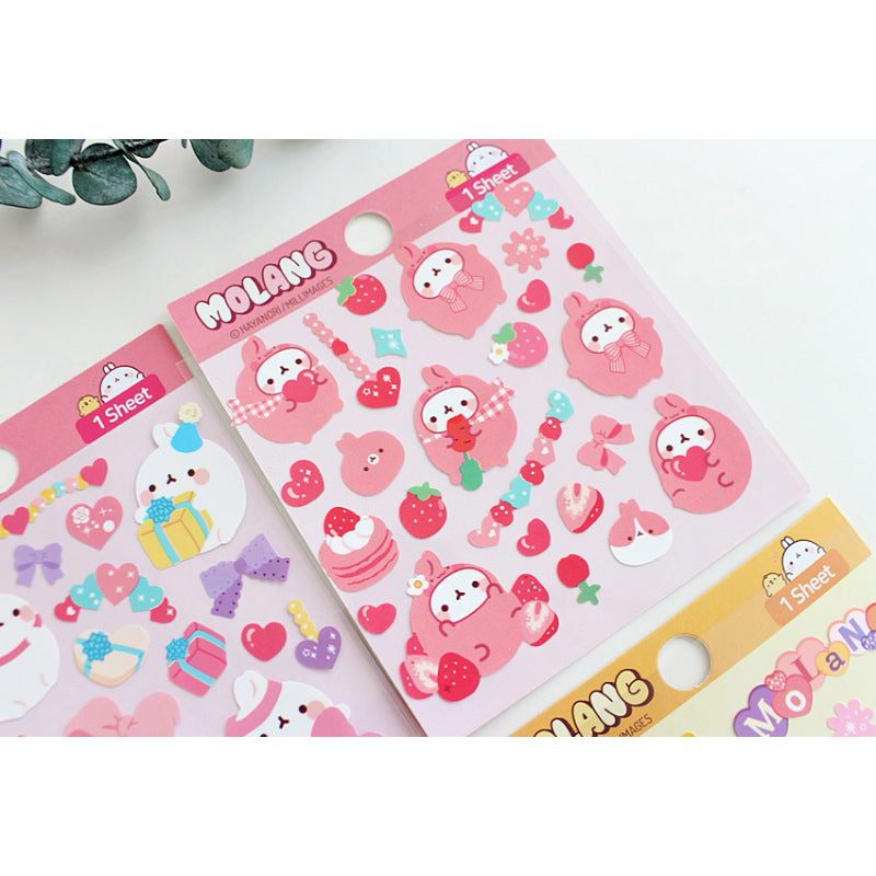 Molang - Diary Deco Stickers