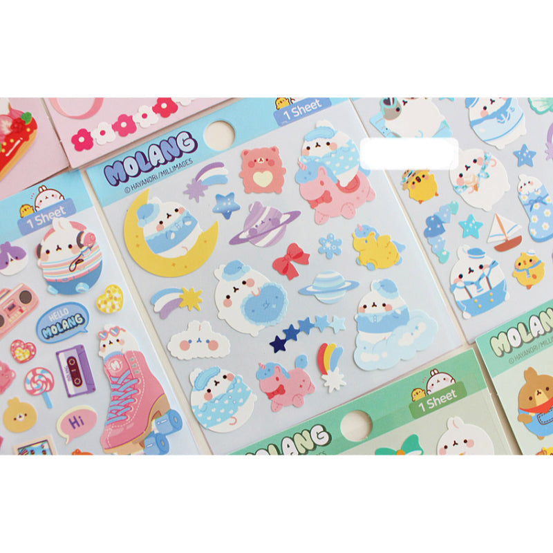 Molang - Diary Deco Stickers