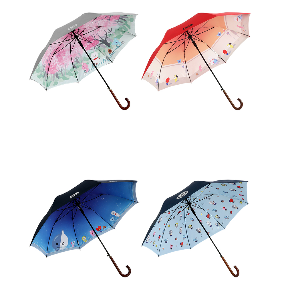 BT21 x Monopoly - Double Layer Automatic Long Umbrella